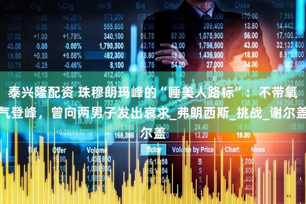 泰兴隆配资 珠穆朗玛峰的“睡美人路标”：不带氧气登峰，曾向两男子发出哀求_弗朗西斯_挑战_谢尔盖
