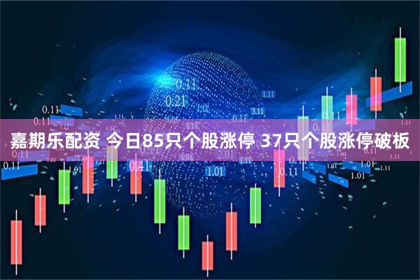 嘉期乐配资 今日85只个股涨停 37只个股涨停破板