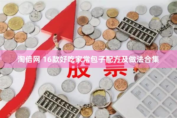 淘倍网 16款好吃家常包子配方及做法合集
