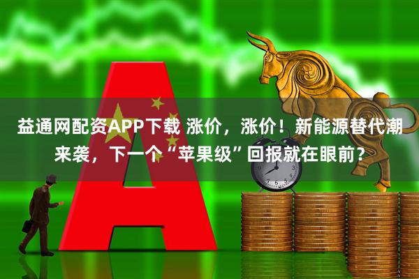 益通网配资APP下载 涨价，涨价！新能源替代潮来袭，下一个“苹果级”回报就在眼前？